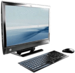 23″ HP TouchSmart 9300 AIO for rent