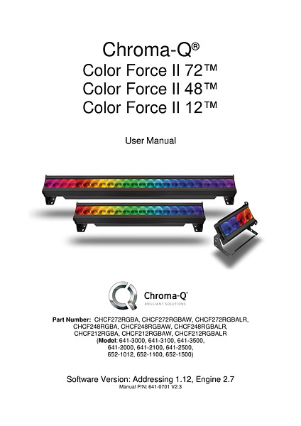 Chroma-Q Color Force II 48 Plus™ for rent
